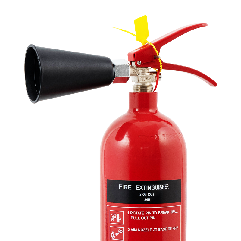 2KG Carbon Steel Portable CO₂ Fire Extinguisher